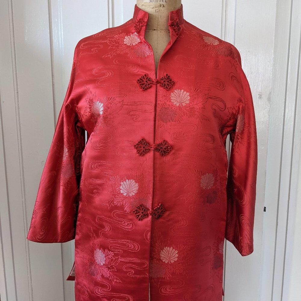 Vintage Hong Kong Silk Jacket Sz S/M